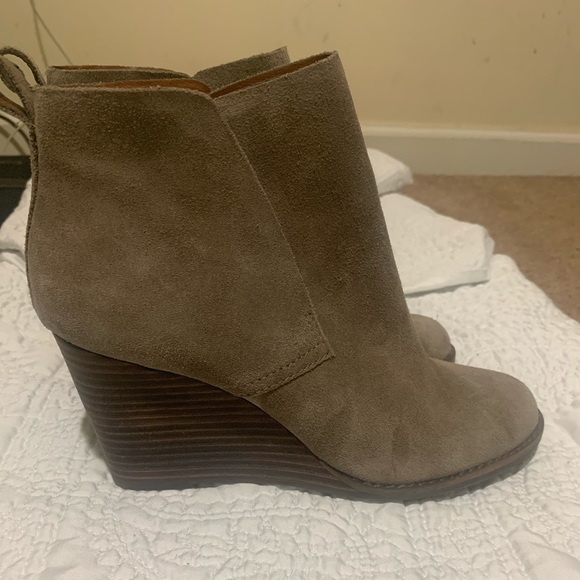 Lucky Brand Shoes - LUCKY BRAND Suede Booties